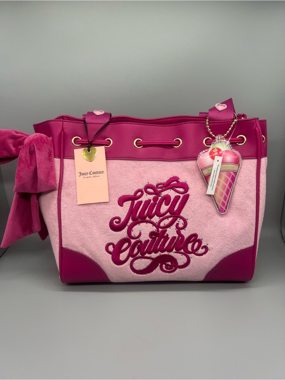 Juicy couture juicy sugar rush tote purse